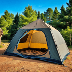 Tenda camping tersedia untuk disewa